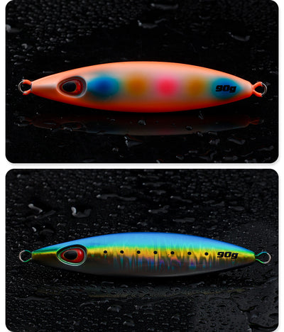 Señuelo Luminoso UV para Pesca en Barco - Placa Basculante 60g/90g - Image 17