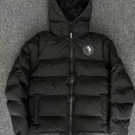Chaqueta Térmica con Capucha y Cuello Alto para Hombre - Image 4