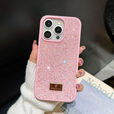 Funda Protectora para Celular con Cristales de Lujo - Diseño Diamante Completo - Image 8