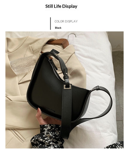 Bolso Bandolera Retro Minimalista para Mujer - Image 9