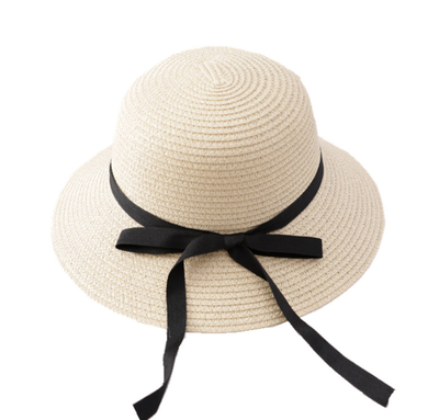 Sombrero de Paja para Mujer con Lazo Plegable y Ala Ancha - Image 6