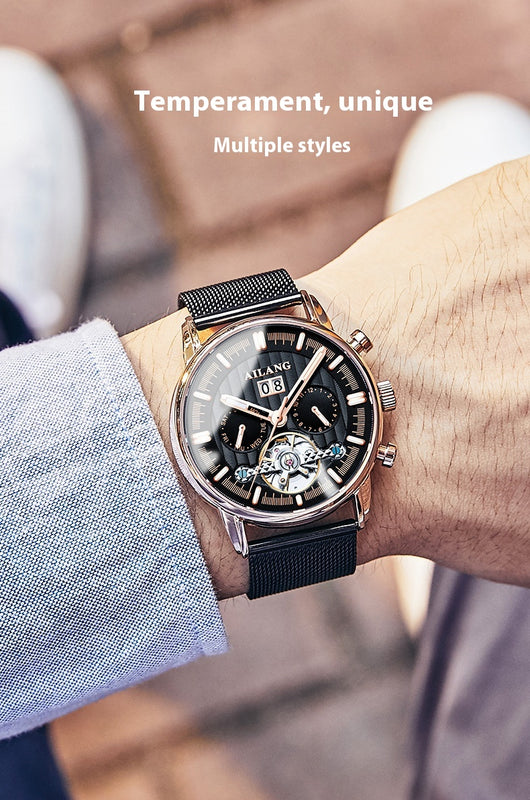 Reloj Automático Tourbillon Multifunción para Hombre - Image 32
