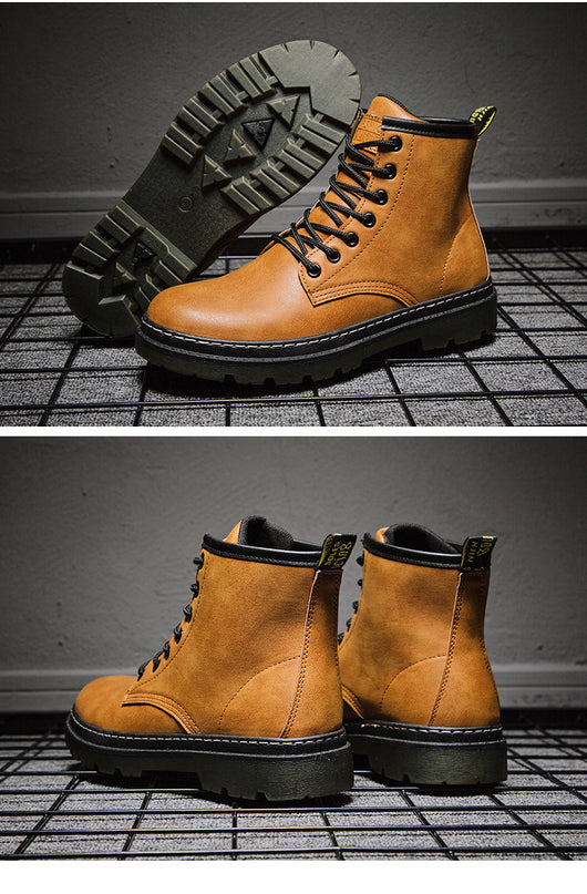 Botas Martin de Plataforma para Hombre - Estilo Motociclista - Image 15