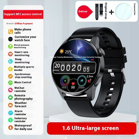Reloj Inteligente Deportivo con Monitor de Presión Arterial y Bluetooth - Image 8
