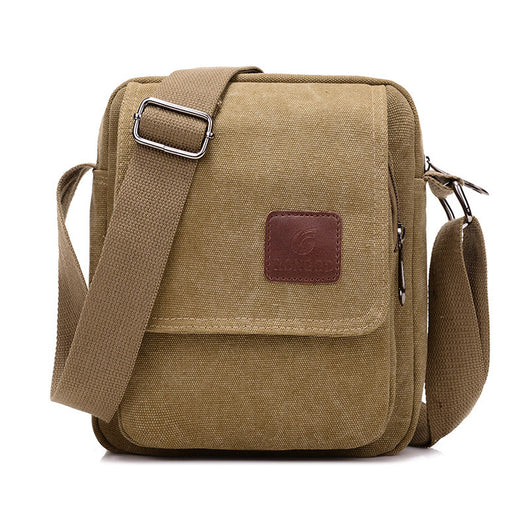 Bolsa de Lona para Hombre - Mochila Bandolera de Estilo Casual - Image 7