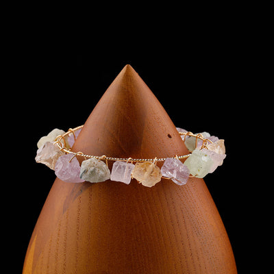Pulsera Reiki para Mujer con Cuarzo Rosa y Citrina - Image 37