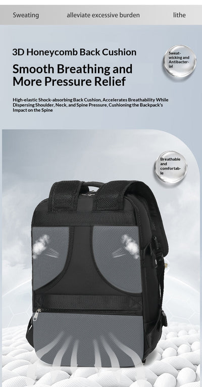 Mochila Laptop Impermeable para Viajes con Compartimento Seco-Húmedo - Image 18