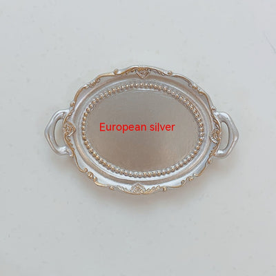 Plato Decorativo Multifuncional con Soporte de Resina - Joyero y Ornamento - Image 10