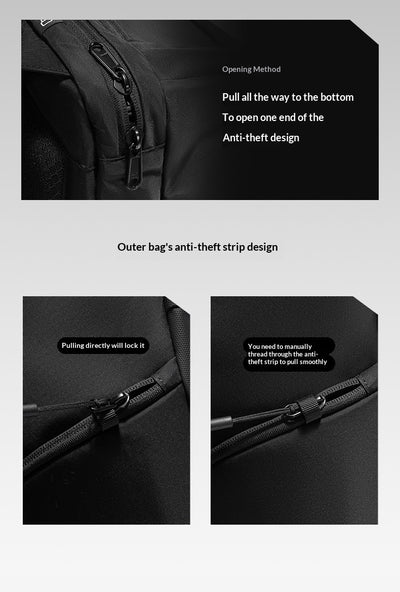 Mochila de Viaje Ejecutiva de Gran Capacidad para Hombres - Image 11