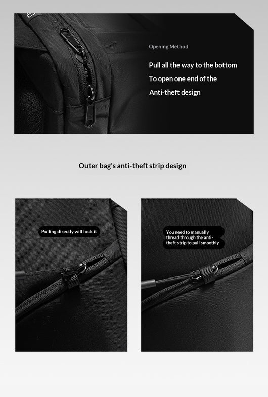 Mochila de Viaje Ejecutiva de Gran Capacidad para Hombres - Image 11