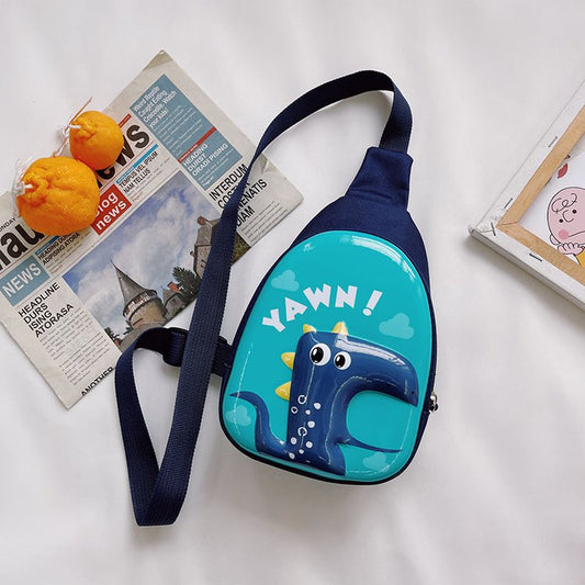 Mochila Pectoral Infantil con Diseño Animado y Carcasa Rígida - Image 2