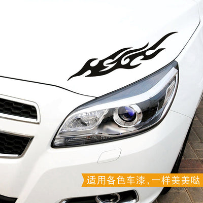 Pegatina Reflectante Llamas para Auto - Cobertor de Rayaduras con Estilo Personalizado - Image 10