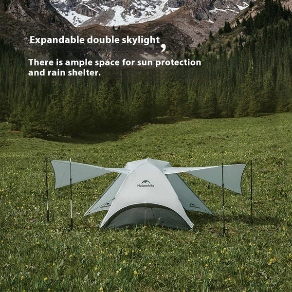 Tienda de Campaña Ultraligera Doble para Senderismo y Montaña