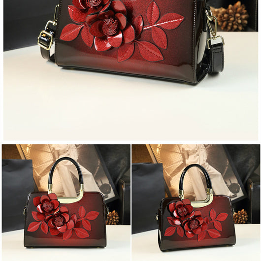 Bolsa Crossbody Floral con Diseño Delicado - Image 18