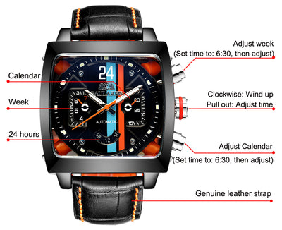 Reloj Automático Mecánico PAULAREIS - Image 19