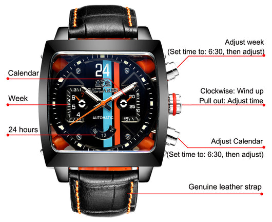 Reloj Automático Mecánico PAULAREIS - Image 19
