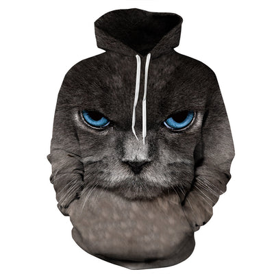 Sudadera Deportiva Holgada para Parejas con Estampado 3D - Image 3