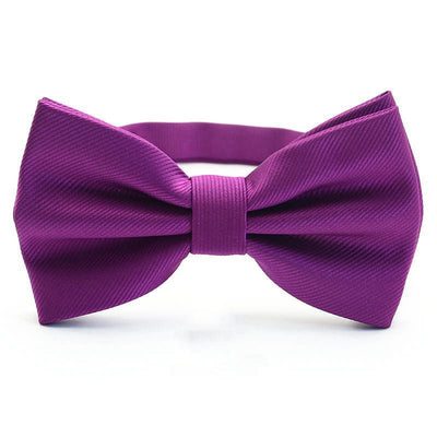 Corbata de Moño Elegante a Rayas para Padrino - Negro, Rojo y Azul - Image 8