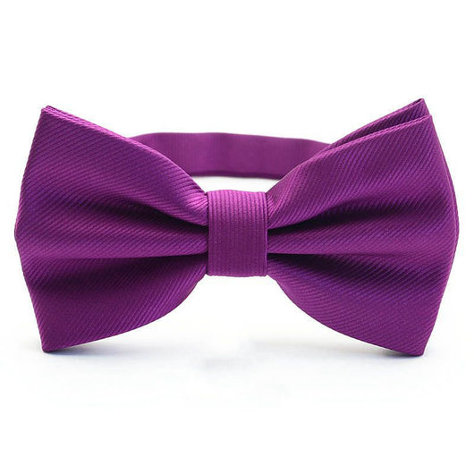 Corbata de Moño Elegante a Rayas para Padrino - Negro, Rojo y Azul - Image 8