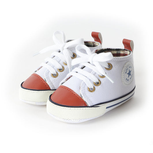 Zapatos para Bebé con Suela Suave Antideslizante - Lona Clásica - Image 5
