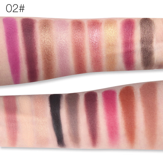 Paleta de 18 Sombras en Oro Rosado - Acabado Luminoso y Duradero - Image 4
