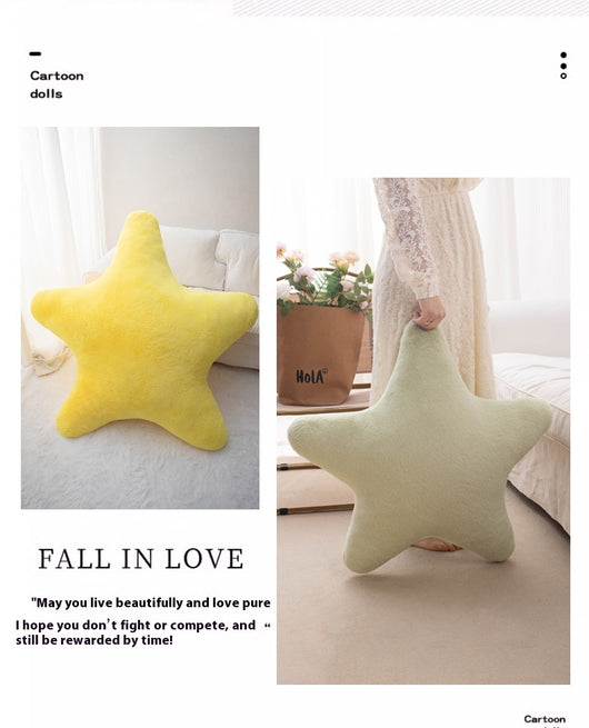 Almohada de Peluche Suave con Patrón de Estrellas - Regalo Perfecto Soft Girl - Image 20