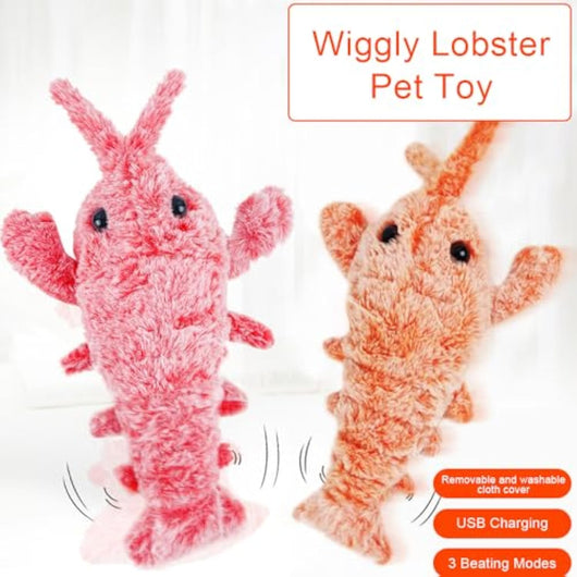 Juguete Langosta Saltarina para Gatos y Perros Pequeños - Juguete Interactivo Recargable USB - Image 8