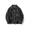 Chaqueta Casual Retro con Bolsillos Oblicuos - Estilo Vintage Relajado