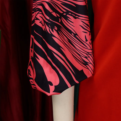 Vestido Elegante Patchwork Thunle con Cuello Tipo Traje - Image 13