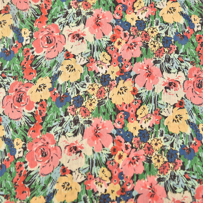 Falda Floral Francesa de Cintura Alta con Abertura Lateral para Mujer - Image 16