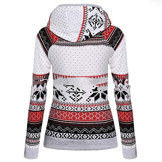 Sudadera Navideña con Doble Capucha para Mujer - Image 4