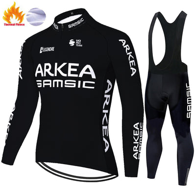 Jersey de Ciclismo Corto con Babero Térmico - Image 26
