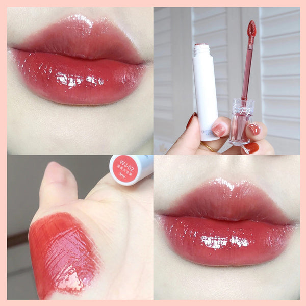 Brillo Labial Espejo Hidratante - Acabado Duradero sin Tirantez