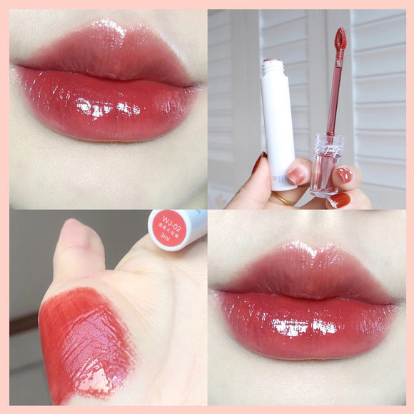 Brillo Labial Espejo Hidratante - Acabado Duradero sin Tirantez