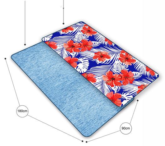 Toalla de Baño Microfibra Absorbente de Secado Rápido para Natación - Image 13