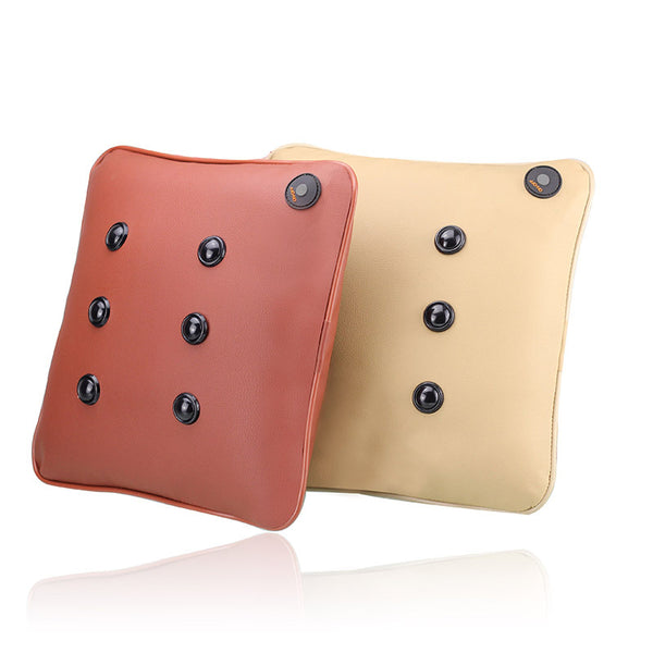 Almohada de Cuero Minimalista Multifuncional para Sofá