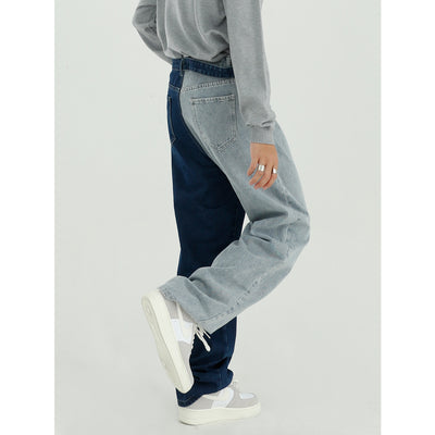 Jeans de Hombre con Combinación de Colores - Estilo Versátil y Moderno - Image 7