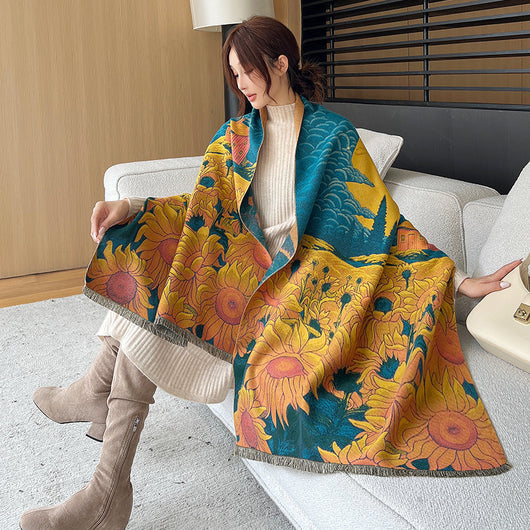 Pashmina Artificial Elegante - Chal de Moda con Estilo Premium