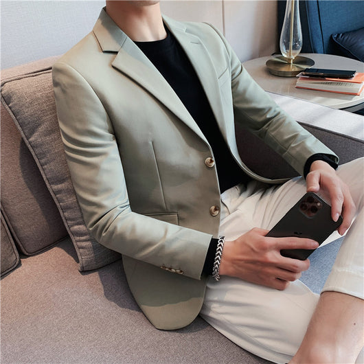 Traje Casual Sofisticado para Hombre de Dos Botones - Image 18