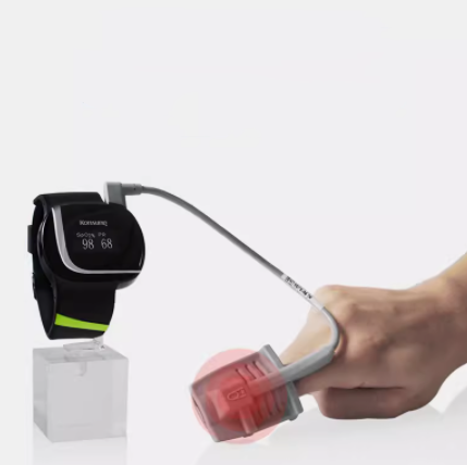 Reloj Pulsera Oxímetro Inteligente con Monitor de Frecuencia Cardíaca y Sueño