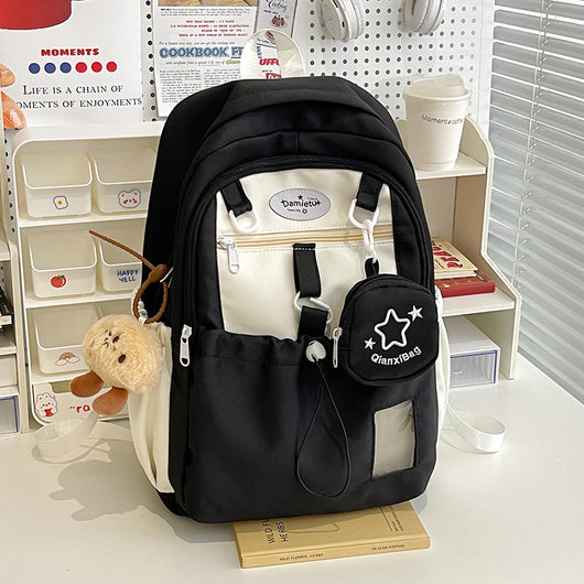 Mochila Escolar para Niñas de Estilo Coreano - Image 6