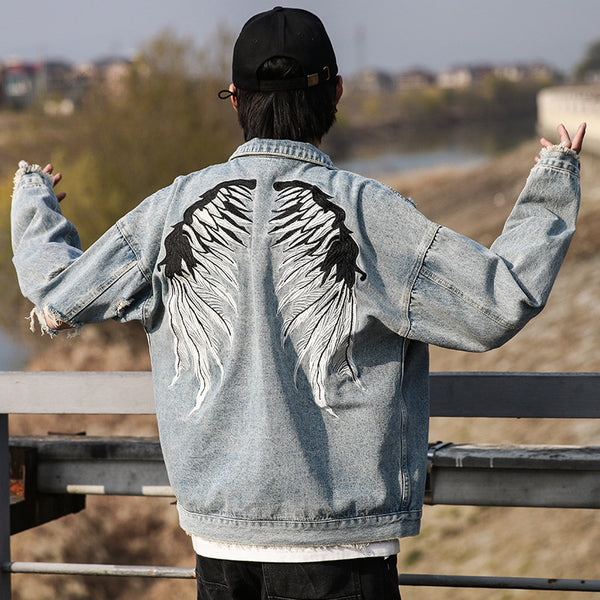 Pantalón Vaquero Juvenil con Bordado 3D y Detalles Rotos - Tendencia de Moda