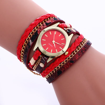 Reloj Pulsera Mujer Multifunción con Esfera Ondulada y Movimiento de Cuarzo - Image 4