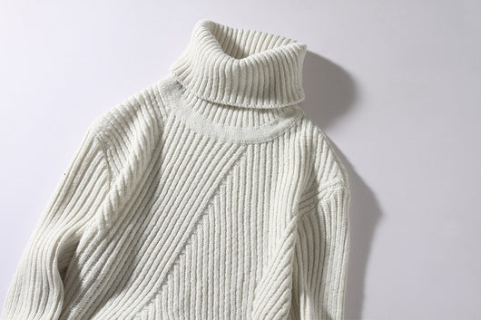 Suéter Cuello Alto Grueso Casual para Hombre - Image 10