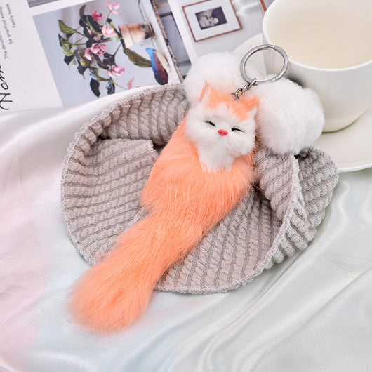 Llavero Peluche Zorro Coreano Adorable - Image 7