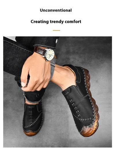 Zapatos Casuales Slip-on de Cuero Reforzado Premium - Image 32