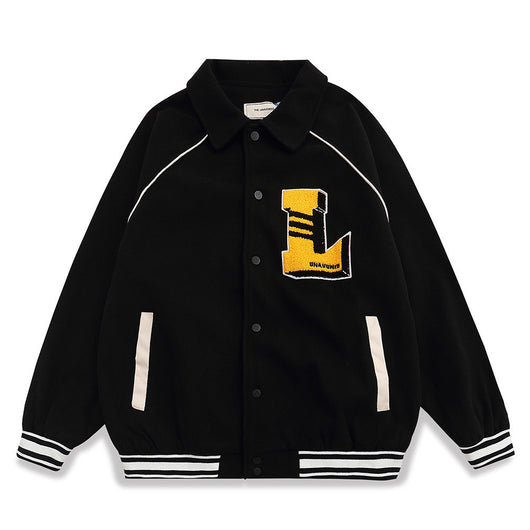 Uniforme de Béisbol Raglan Suelta con Personalidad para Hombre - Image 13