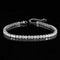 DIY Japanese Buckle Simple And Versatile 4mm Zircon Tennis Chain Anklet Option 2