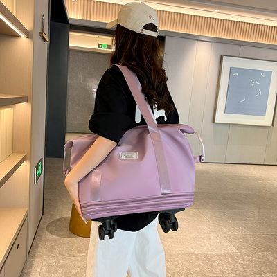 Bolsa de Viaje Expandible con Ruedas - Capacidad Grande, Separación Seco-Húmedo - Image 21
