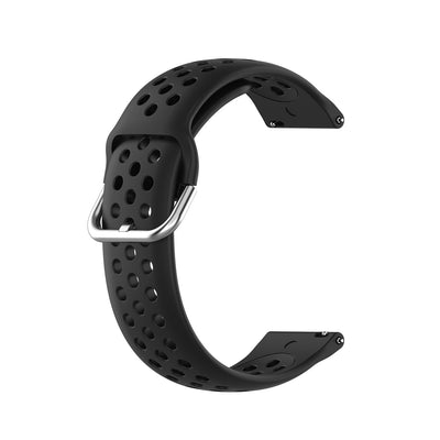 Correa de Reloj de Silicona Porosa con Hebilla Recta - Image 20